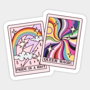 Pride Tarot Cards Sticker